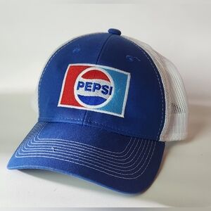 Pepsi Blue and White Trucker Hat